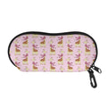 Giraffe With Scarf Pattern Print Glasses Case