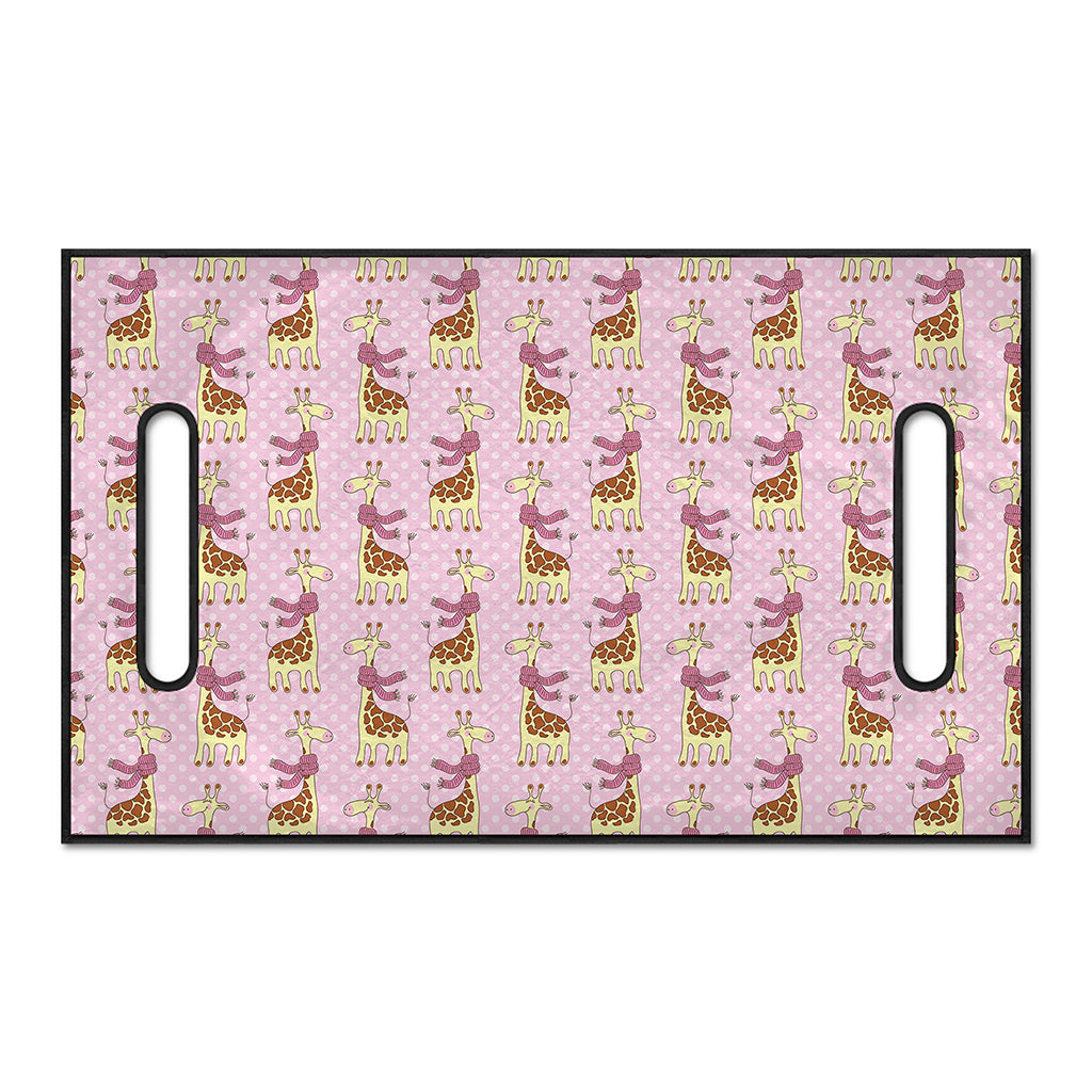 Giraffe With Scarf Pattern Print Golf Cart Seat Cover