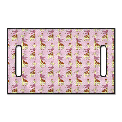 Giraffe With Scarf Pattern Print Golf Cart Seat Cover