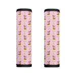 Giraffe With Scarf Pattern Print Handle Covers