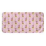 Giraffe With Scarf Pattern Print Towel