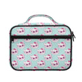 Girly Cat With Glasses Pattern Print Briefcase Bible Bag