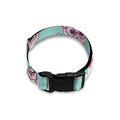 Girly Cat With Glasses Pattern Print Dog Collar
