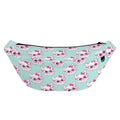Girly Cat With Glasses Pattern Print Fanny Pack