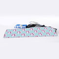 Girly Cat With Glasses Pattern Print Sports Towel