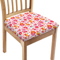 Girly Elephant And Hamsa Pattern Print Chair Cushion Cover