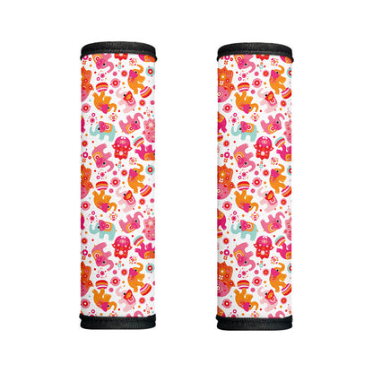 Girly Elephant And Hamsa Pattern Print Handle Covers
