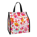 Girly Elephant And Hamsa Pattern Print Insulated Lunch Tote