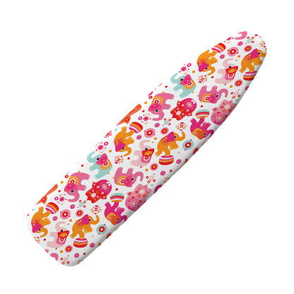 Girly Elephant And Hamsa Pattern Print Ironing Board Cover