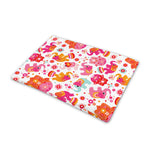 Girly Elephant And Hamsa Pattern Print Pet Cooling Mat Cover
