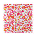 Girly Elephant And Hamsa Pattern Print Silk Bandana