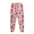 Girly Elephant And Hamsa Pattern Print Sweatpants