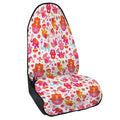 Girly Elephant And Hamsa Pattern Print Waterproof Car Seat Cover