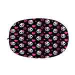 Girly Emo Skull Pattern Print Car Side Mirror Covers