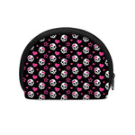 Girly Emo Skull Pattern Print Coin Purse