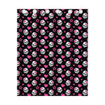 Girly Emo Skull Pattern Print Curtain