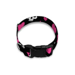 Girly Emo Skull Pattern Print Dog Collar