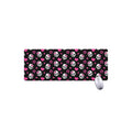 Girly Emo Skull Pattern Print Extended Mouse Pad