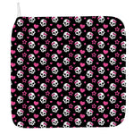 Girly Emo Skull Pattern Print Hand Towel