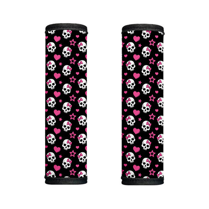 Girly Emo Skull Pattern Print Handle Covers