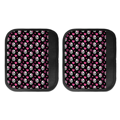 Girly Emo Skull Pattern Print Handle Covers