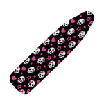 Girly Emo Skull Pattern Print Ironing Board Cover