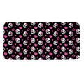 Girly Emo Skull Pattern Print Towel