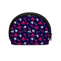 Girly Heart And Butterfly Pattern Print Coin Purse