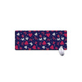 Girly Heart And Butterfly Pattern Print Extended Mouse Pad
