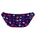 Girly Heart And Butterfly Pattern Print Fanny Pack
