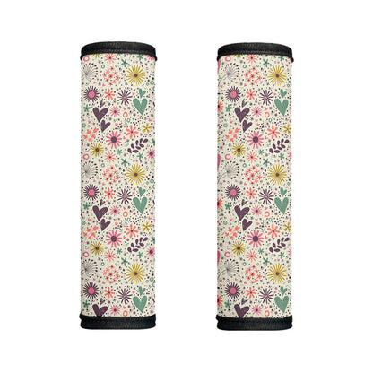 Girly Heart And Flower Pattern Print Handle Covers