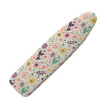 Girly Heart And Flower Pattern Print Ironing Board Cover