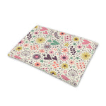 Girly Heart And Flower Pattern Print Pet Cooling Mat Cover