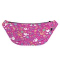 Girly Peace Sign And Love Pattern Print Fanny Pack