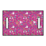 Girly Peace Sign And Love Pattern Print Golf Cart Seat Cover