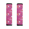 Girly Peace Sign And Love Pattern Print Handle Covers