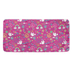 Girly Peace Sign And Love Pattern Print Towel