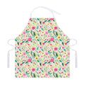 Girly Spring Flower Pattern Print Adjustable Apron