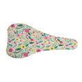Girly Spring Flower Pattern Print Bicycle Seat Cover