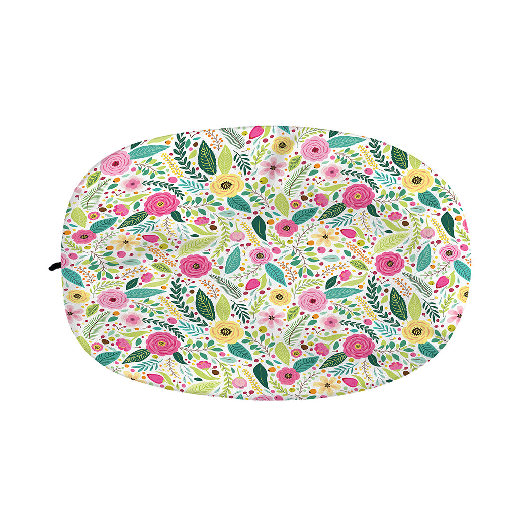 Girly Spring Flower Pattern Print Car Side Mirror Covers