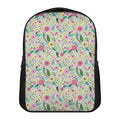 Girly Spring Flower Pattern Print Casual Backpack