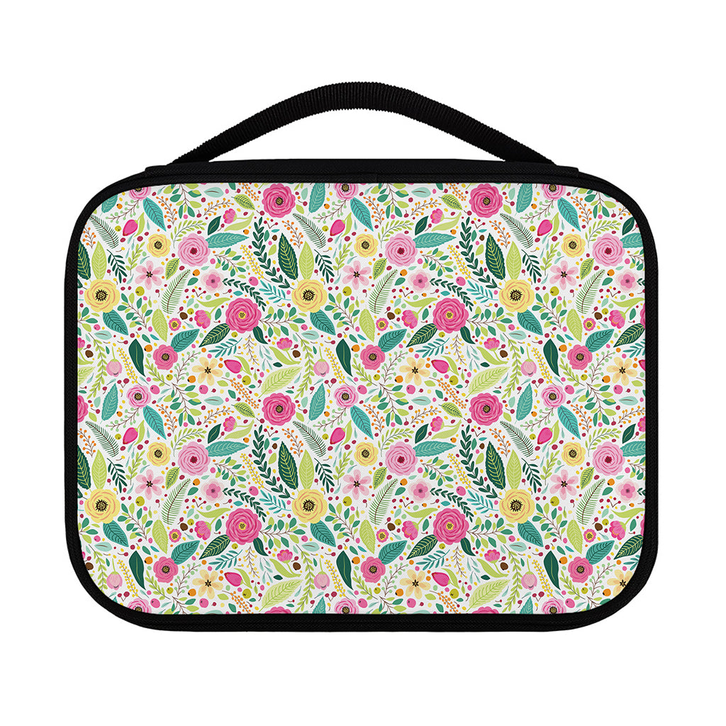 Girly Spring Flower Pattern Print Classic Bible Case