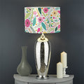 Girly Spring Flower Pattern Print Drum Lamp Shade