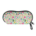 Girly Spring Flower Pattern Print Glasses Case