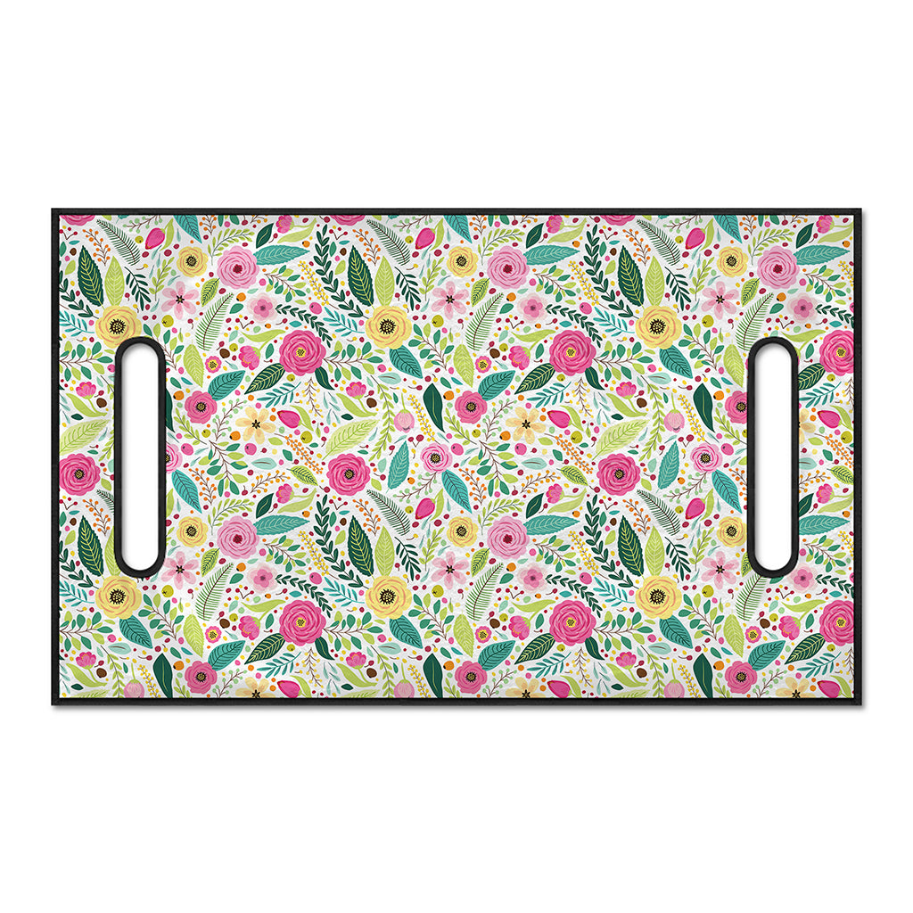Girly Spring Flower Pattern Print Golf Cart Seat Cover