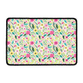 Girly Spring Flower Pattern Print Kitchen Mat