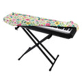 Girly Spring Flower Pattern Print Piano Keyboard Cover