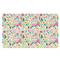 Girly Spring Flower Pattern Print Polyester Doormat