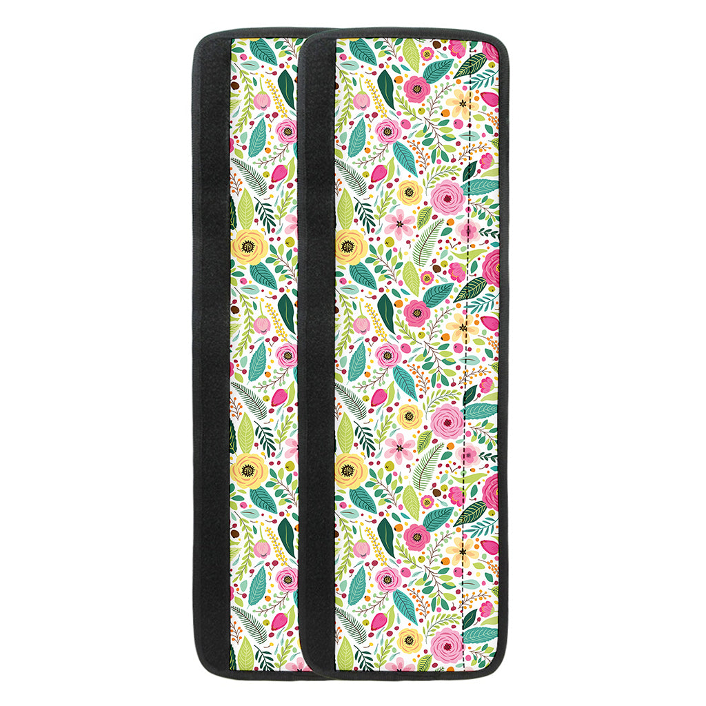 Girly Spring Flower Pattern Print Refrigerator Handle Covers