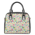 Girly Spring Flower Pattern Print Shoulder Handbag